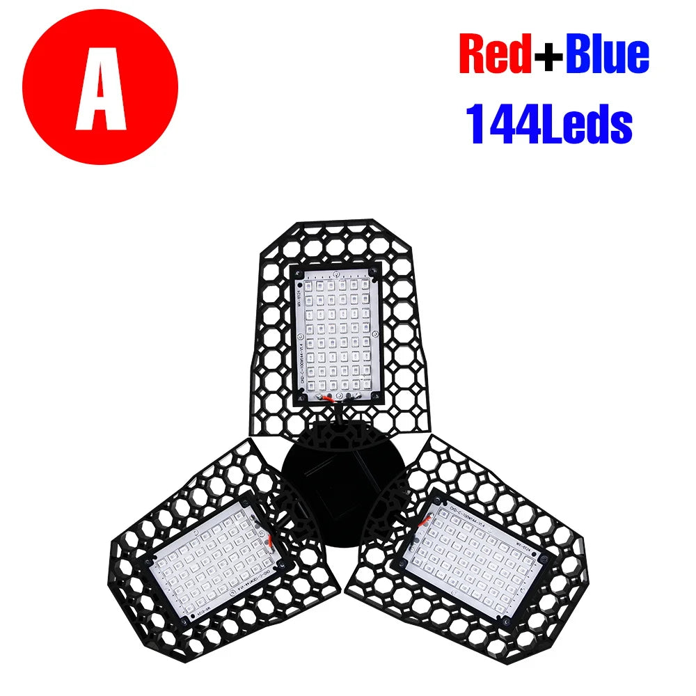 250W E27/E26 LED Growing Lamp Full Spectrum Foldable Plant Fill Lighting Vegetable Fruit Hydroponics Cultivation 100W/150W/200W