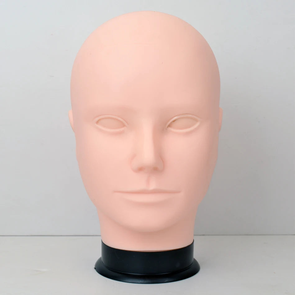 Mannequin Head Wig Stand With Adjustable Wig Tripod Stand Holder For Wigs Making Display With T Pins/Wig Cap Training Practice
