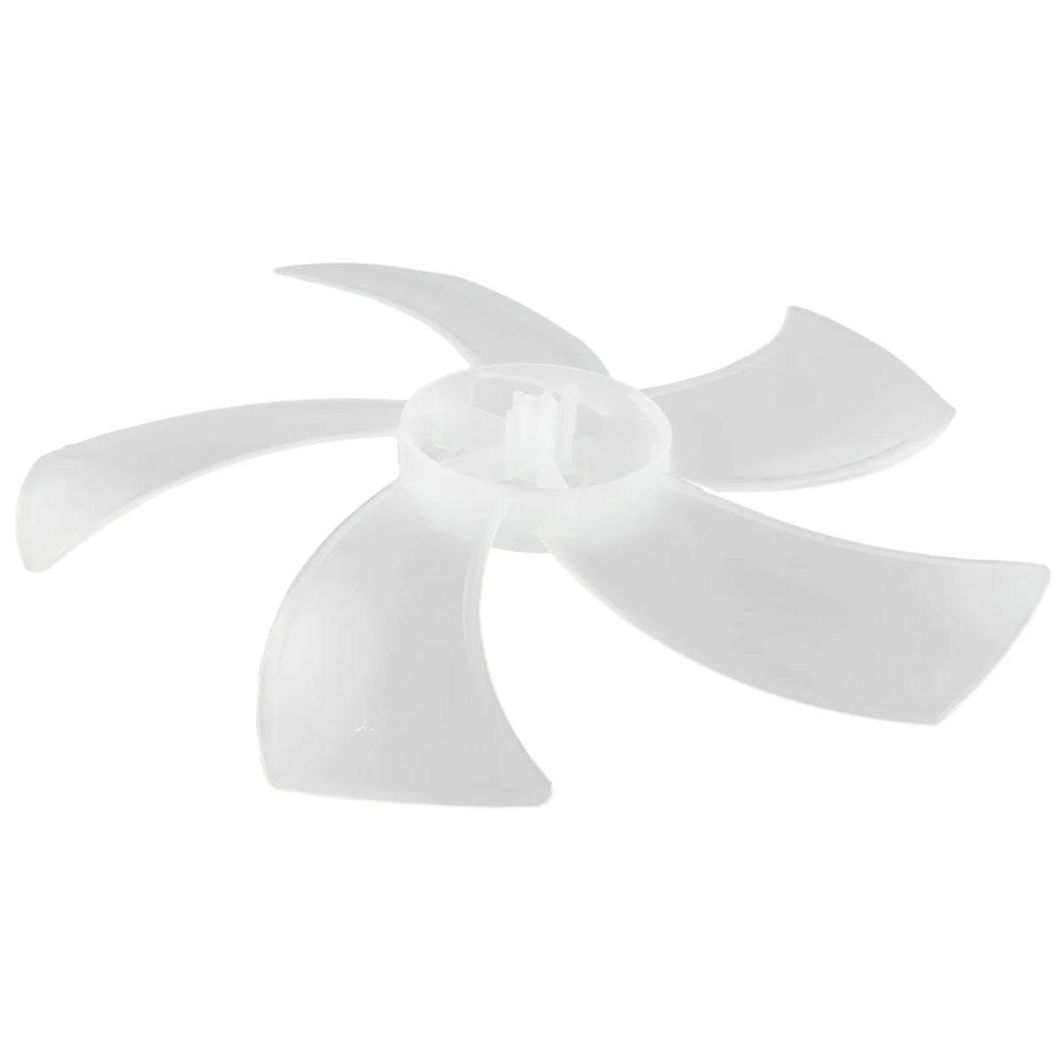 Replacement Fan Blade for 16 Inch Household Stand or Desk Fans 5 Leaves Plastic Blade with Nut Cover Offering Use
