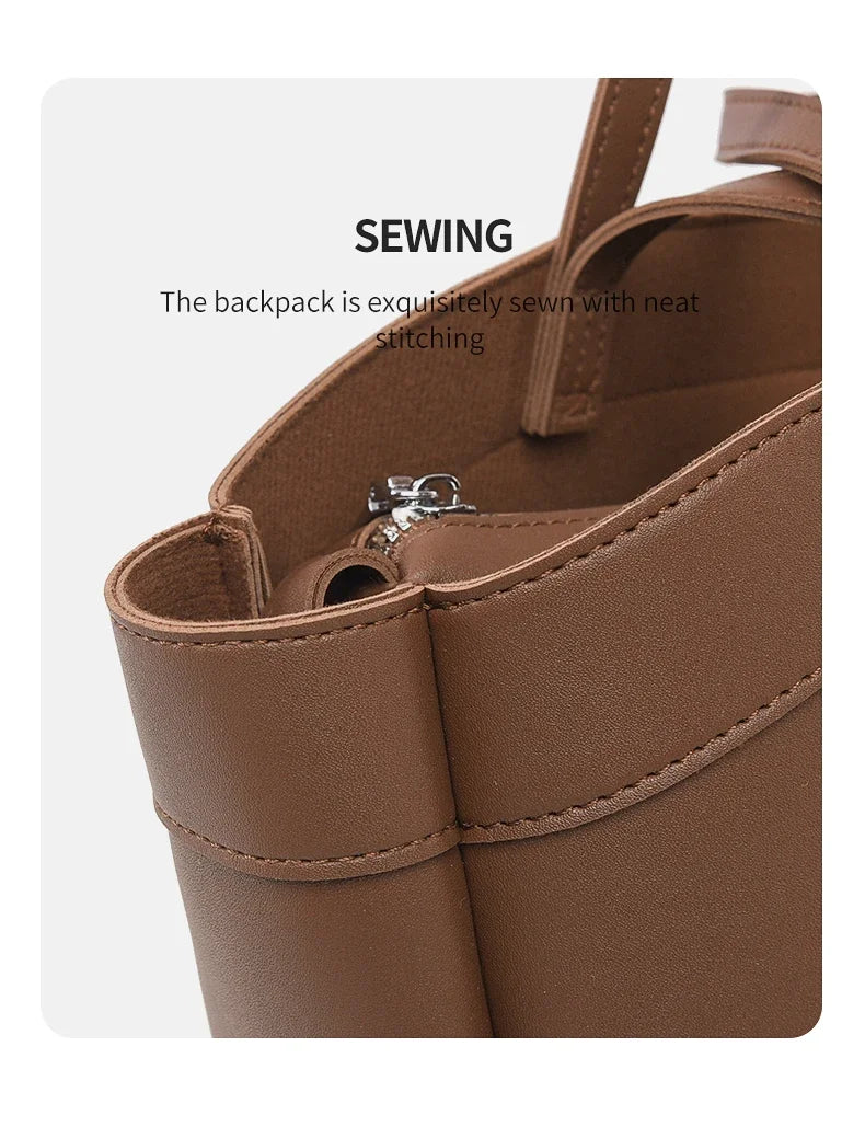 Premium Structured Tote Bag for Women – Elegant  Top Handle & Shoulder Strap, Luxury Leather Handbag for Work & Everyday