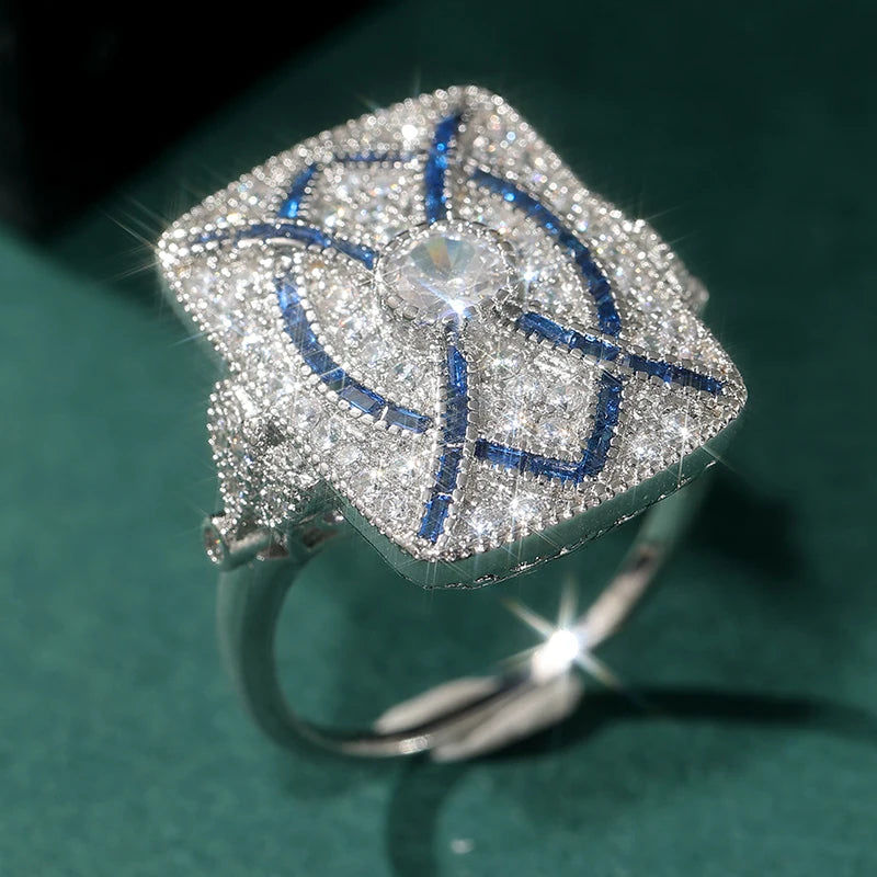 Exquisite Jewelry Accessories Suitable for Women Various Occasions Perfect Fashion Sparking Synthetic Zirconia Anniversary Gifts