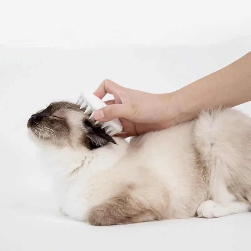 PETKIT Pet Massage Comb Cat Grooming Hair Removal Brush Silicone Pet Shower Hair Comb Dog Cat Cleaning Tool Pet Supplies