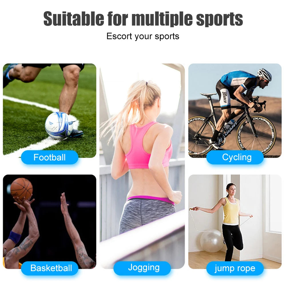 1Pair Full Leg Sleeve Long Compression Knee Brace Protect Leg for Men Women for Basketball Arthritis Cycling Sport Football
