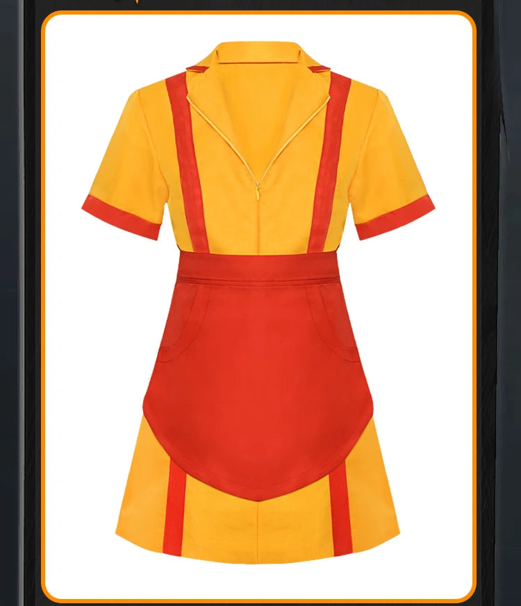 Halloween Cos Dress Women'S Dress Movie Bankruptcy Sisters Cosplay Bar Work Dress Dress Girls Makeup Set Surprise Gift