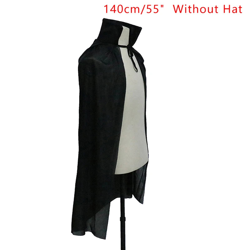 NEW Halloween Costume for men woman kids Female Girl Boy adult Death Scary Devil Role Red Black Vampire Long Cape Cloak Hooded