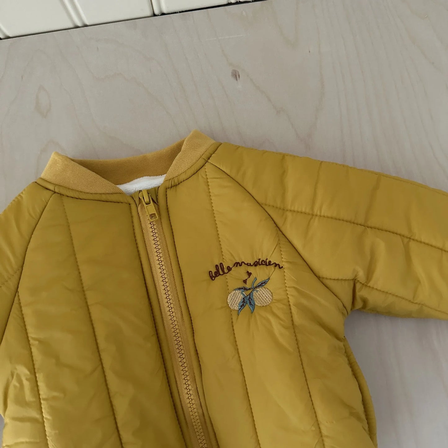 2025 Winter New Baby Fleece Warm Coat Cartoon Embroidery Boys Girls Cotton Padded Jacket Plus Velvet Thick Kids Quilted Jacket