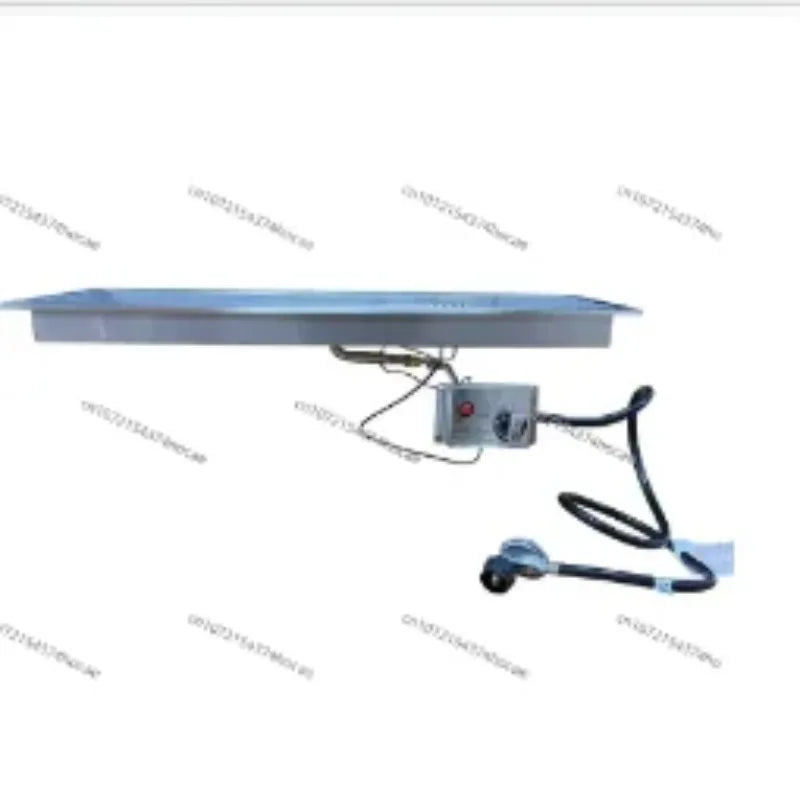 36× 12inch Stainless Steel Gas Propane Fire Pit Fire Stove Table Accessories