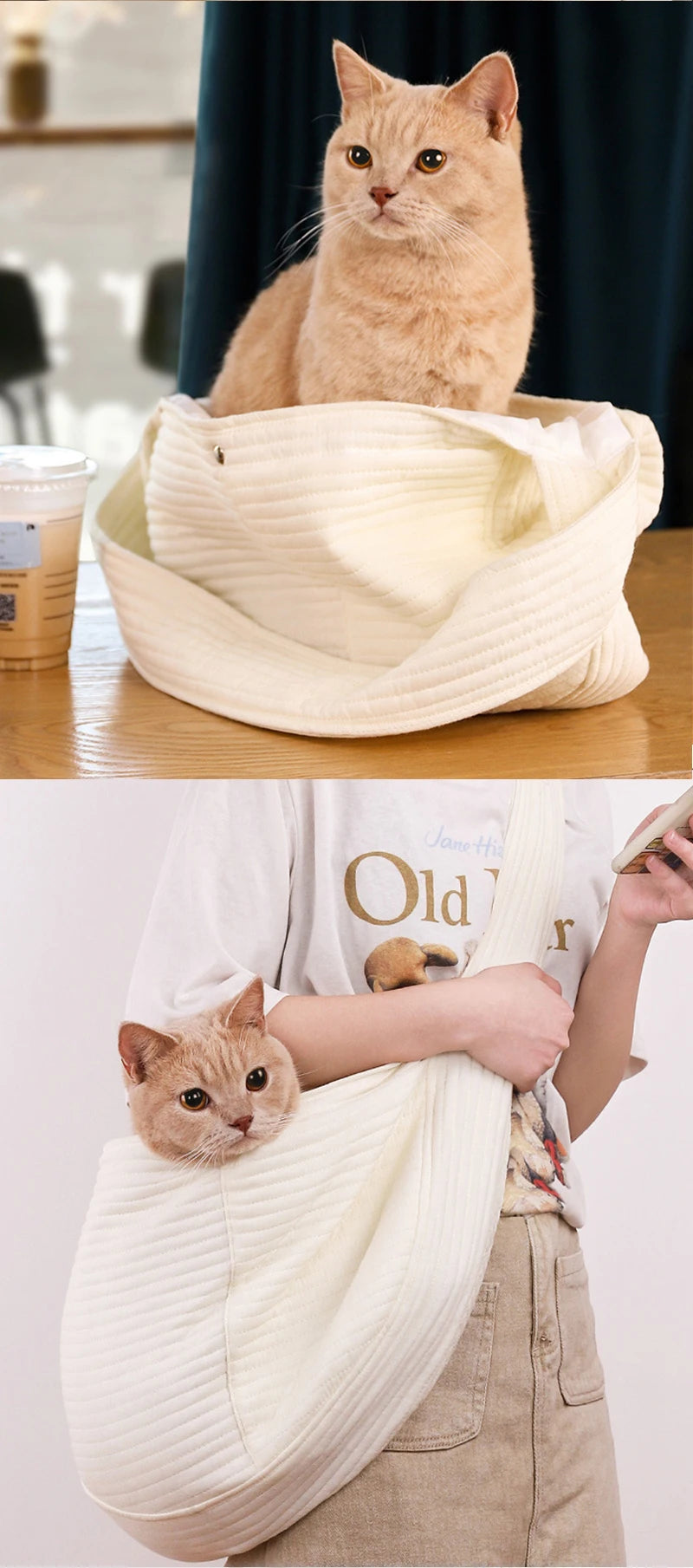 Outdoor Puppy Carrier Bag Carrier Bag Cat Carrier Bags Out Crossbody Shoulder Bag Portable Cat Dog Sling Bag Pet Carrying Suppli