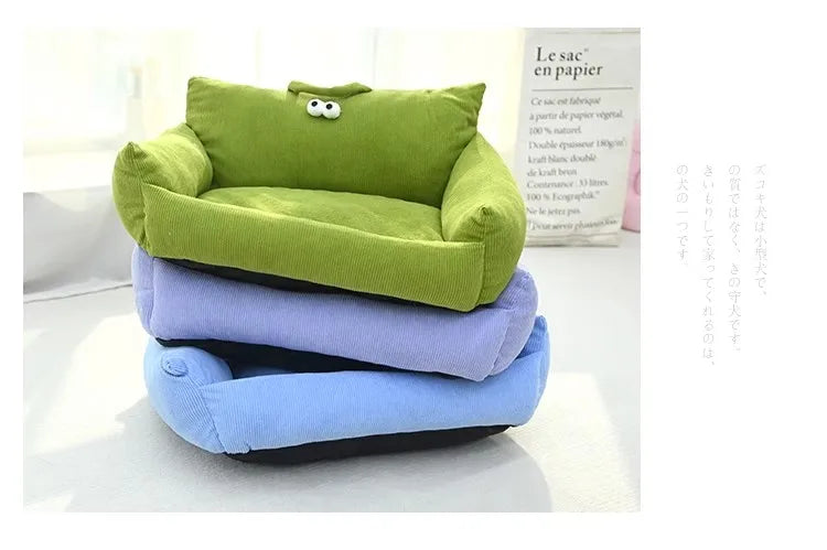 Cushion Winter Bed Puppy Special Sofa Kennel Winter Warm Pet Internet Celebrity Cat Nest Small Dog Dog Sleeping Mat