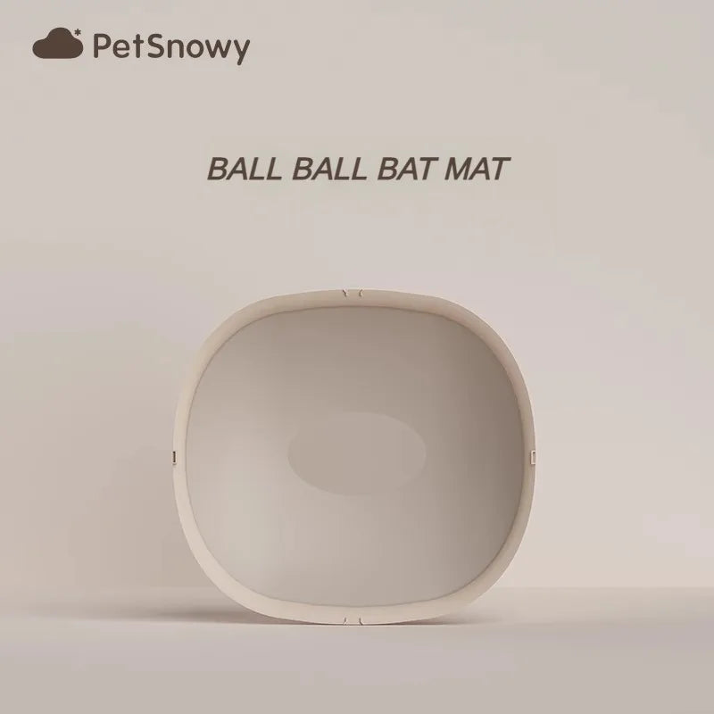 PetSnowy Cat Toilet Complete Set of Accessories Toilet Box/mat/Filter Mesh/Rubber Strip/Charger/Cat Litter Ball Compartment