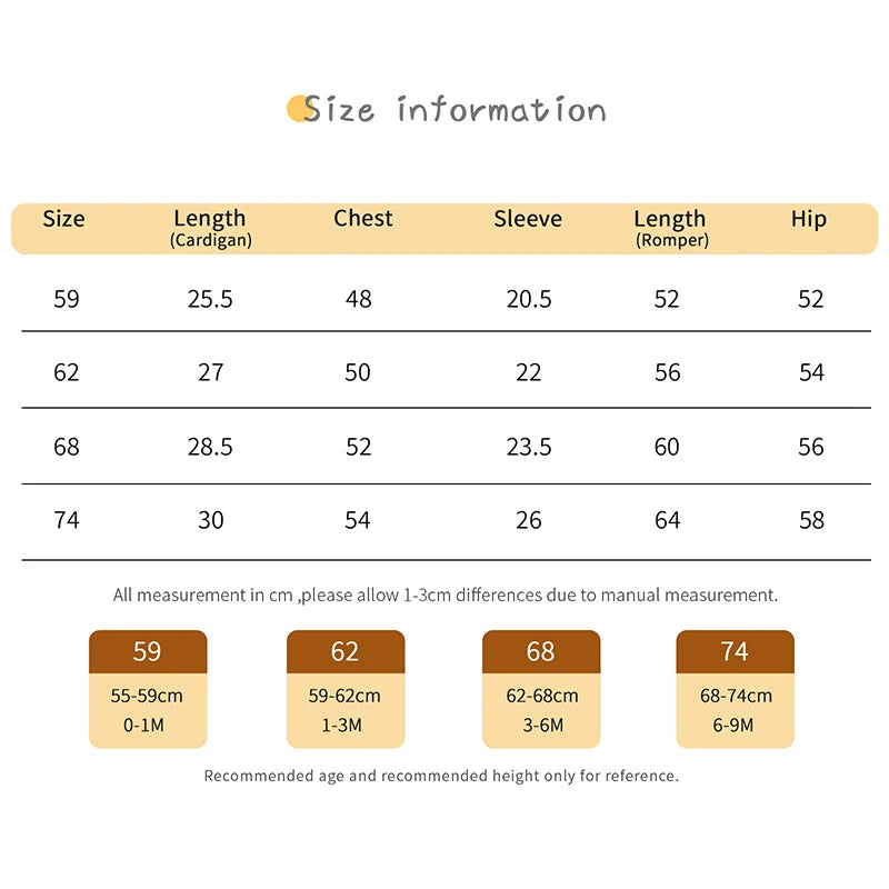 Winter Baby Clothes Sets Autumn Casual Long Sleeves Sweaters Jackets+Rompers Infant Boys Girls Outfits 2Pcs Knitted Toddler Wear