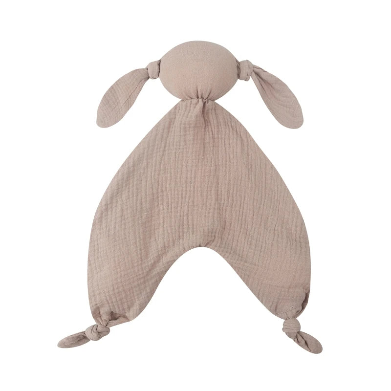 Baby Security Blanket Soothing Appease Towel Soft Animal Rabbit Plush  Teething Bib Infants Comfort Sleeping Nursing Dropship
