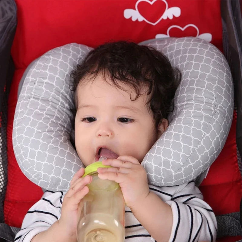 Baby Head Protective Pillow Safety Car Seat Neck Support Sleeping Pillows Adjustable Children U-Shape Headrest Cushion