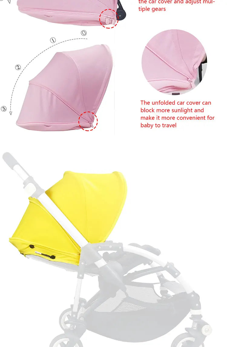 Baby Stroller Visor Handrail Footmuff Handle For Bugaboo Bee6 Bee5 Bee3 Pram Baby Stroller Accessories