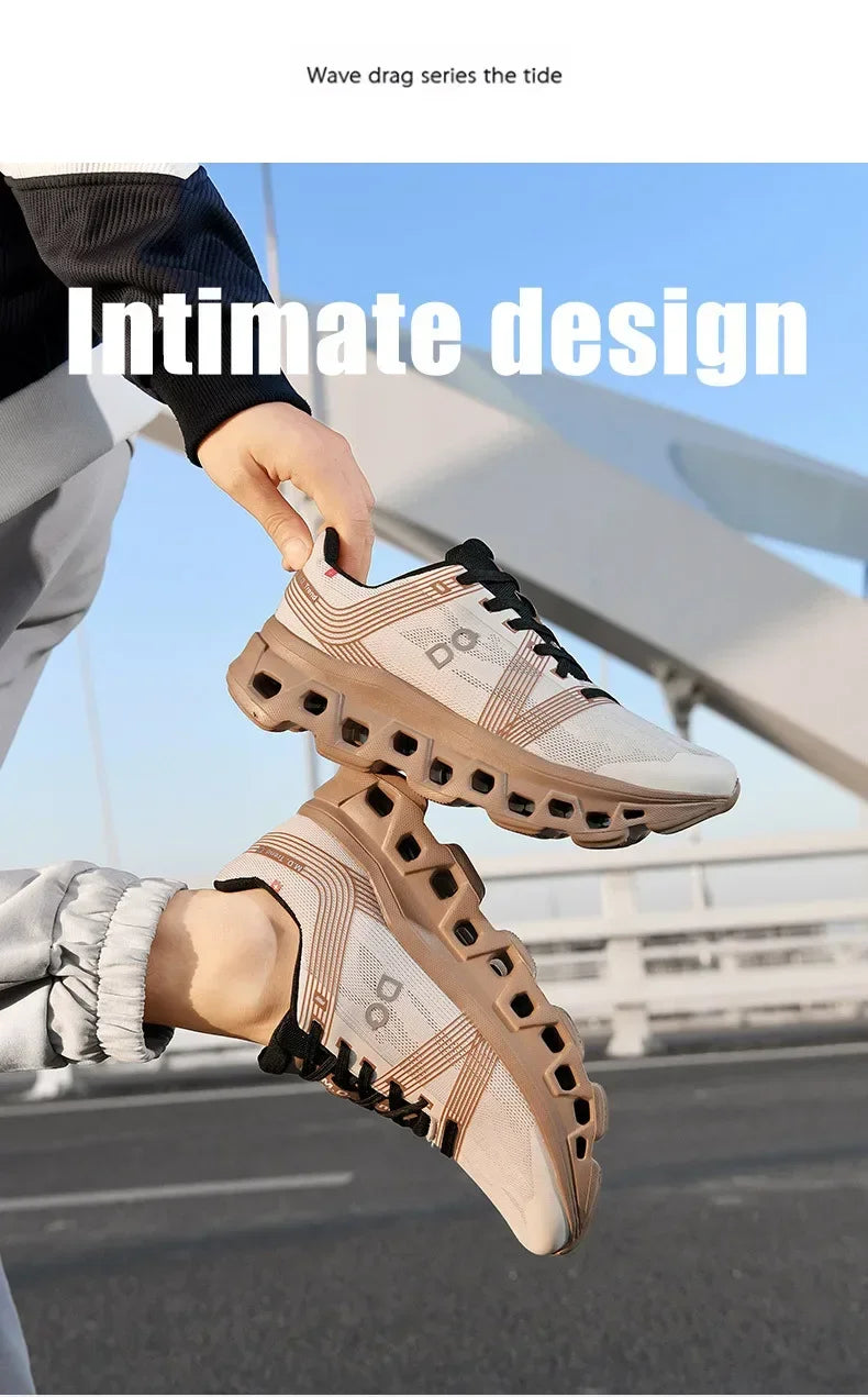 Running Sneakers Men Lightweight Breathable Wear-Resistant Soft Gym Jogging Shoes Comfort Marathon Athletic Sports Shoes for Man