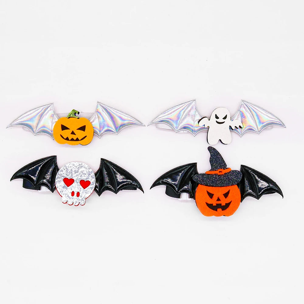 50/100pcs Halloween Dog Bowties Skull For Dogs Bow Tie  Samll Dog Cat Grooming Accessories Dogs Holiday Decoration Supplies