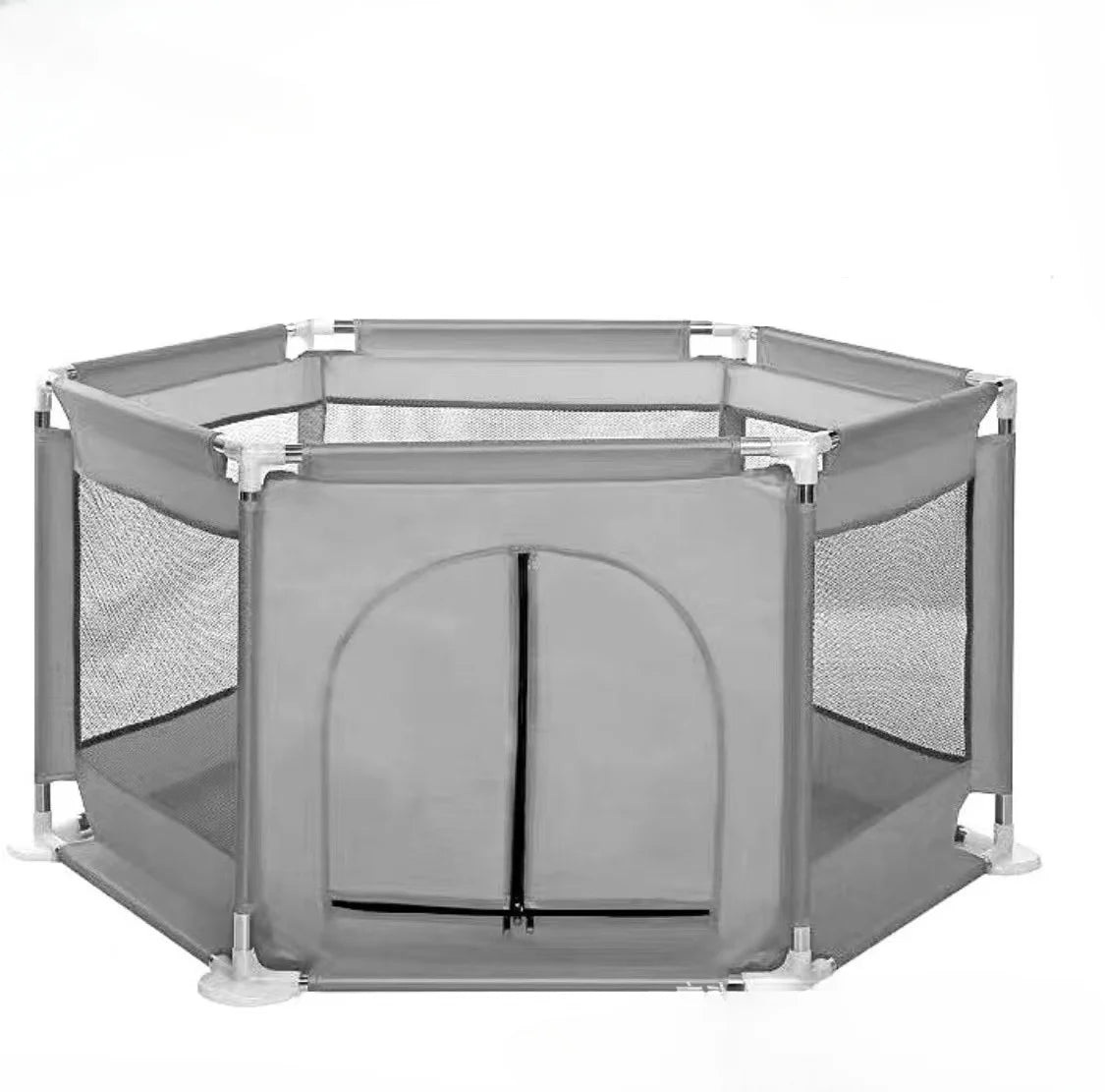 Breathable Mesh Portable Foldable Baby Playpen for Toddlers Indoor Outdoor Playground Kids Activity Center Safety Fence