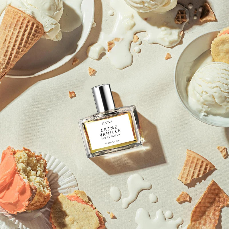 France Gourmet Fragrance Vanilla Cream Perfume Spray Unisex Passion Vanilla Eau De Parfum Irresistible Temptation Charm Perfume