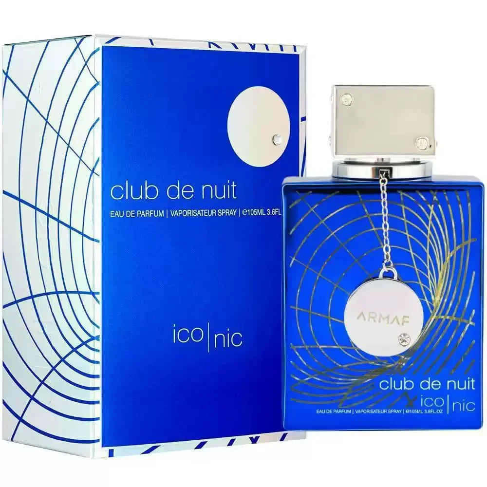 Perfume Club de Nuit Blue Iconic 105 ml - Armaf Elegant and Lasting Fragrance for Men and women of all Occasions