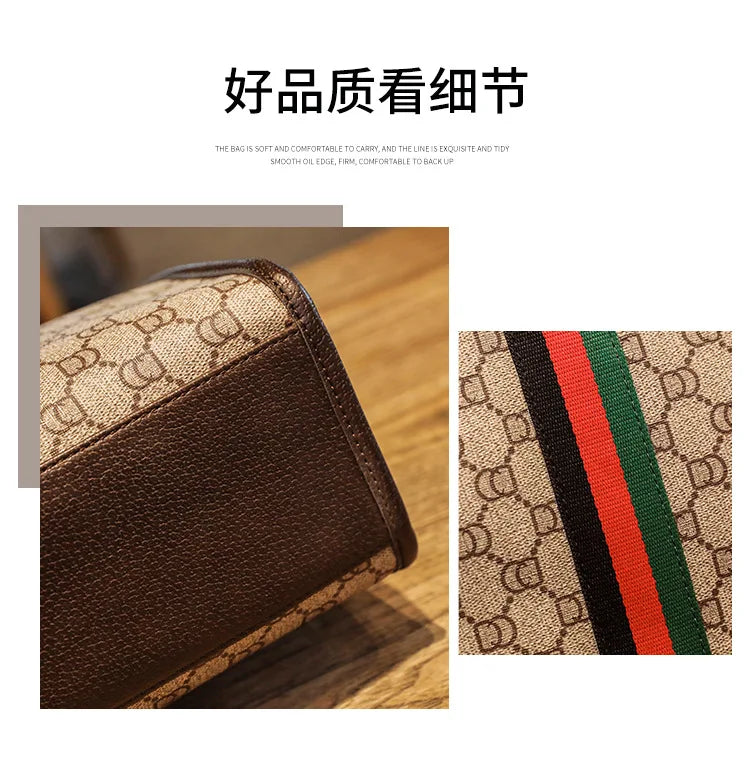 Fashionable Diaper Bag Trendy Crossbody Handbag For Business Women Elegant Leather Classic Designer Paris Style Large Capacity