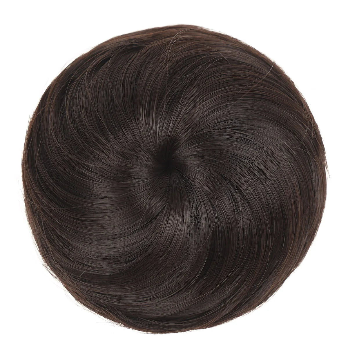 Synthetic Hair Bun Hair Drawstring Hair Bun Wig Flexible Brown Chignon bun For Women Daily use
