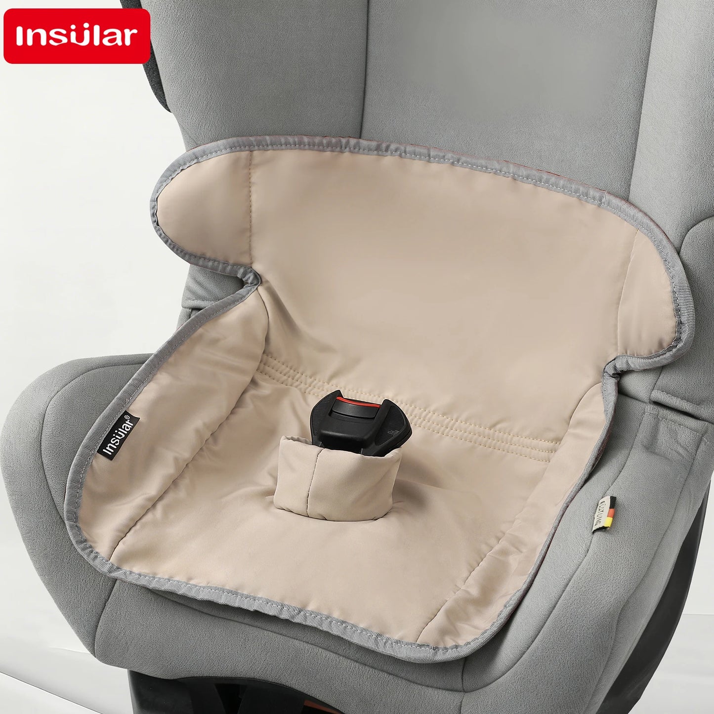 Safety Non-Slip Seat Protective Mat 3Layer Waterproof Stroller Cushion Skin-friendly Child Car Seat Multi-functional Diaper Pad