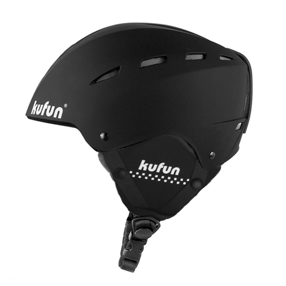 KUFUN Ski Helmet Earmuffs Winter Snow Sports Snowboard Skateboard Skating Cute Animal Lady Men Adult Kids Winter Safety Children
