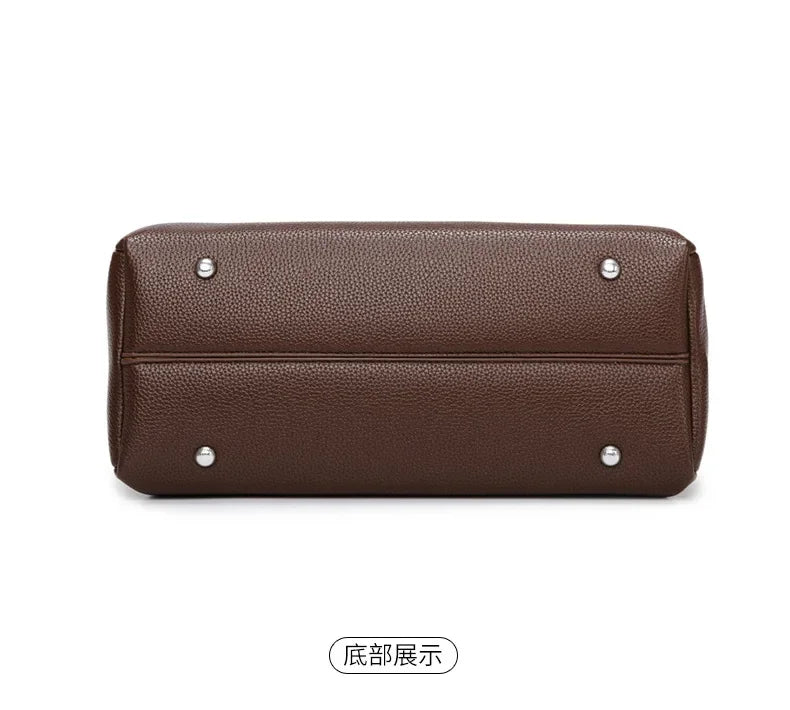 Luxury leisure travel zipper shoulder bag, high-quality design handbag, classic and trendy women's backpack