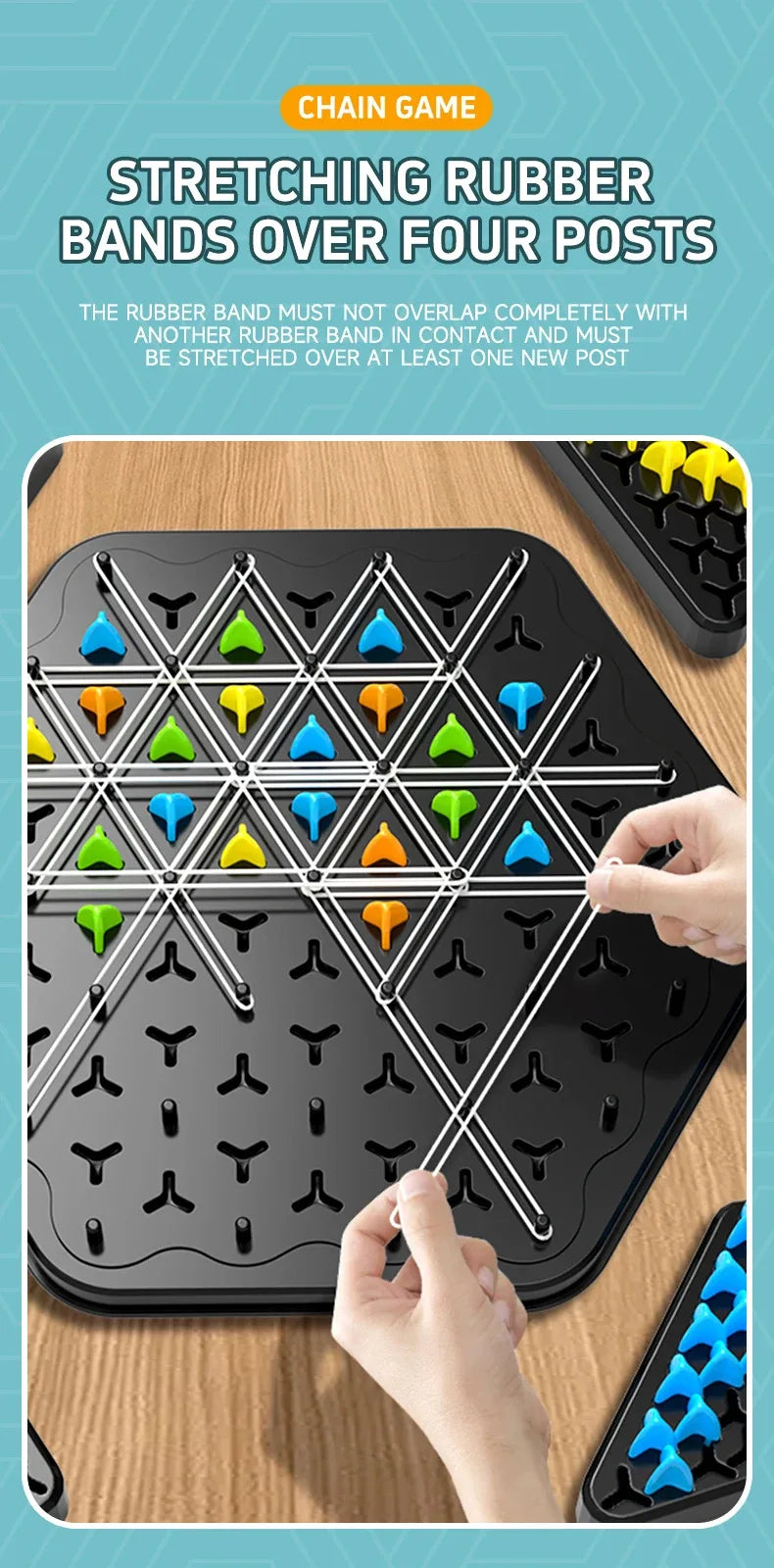 Triangle Chess Splendor Duel Board Game Strategy Game for Kids and Adults Fun Family Game Logic Chess Track Tables Game Toys