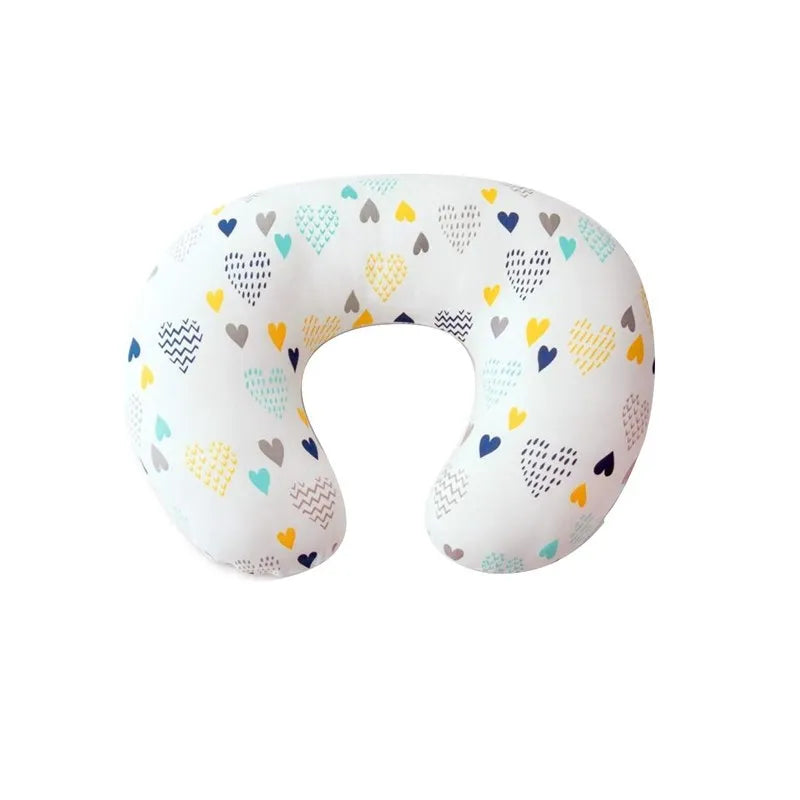 1pc Baby Feeding Pillowcase Elastic U Shaped Breastfeeding Pillowcase Detachable Pillowcase Nursing Pregnant Woman Pillow