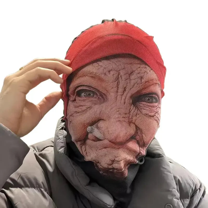 2026 Halloween Mask for Cosplay Role Play Masquerade Costumes Dress Up Celebrity Realistic Face Masks Balaclava Headgear