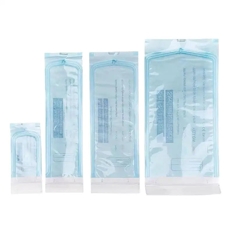 Self Seal Sterilizer Pouches 200PCS Autoclavable for Professional Dental and Tattoo Use