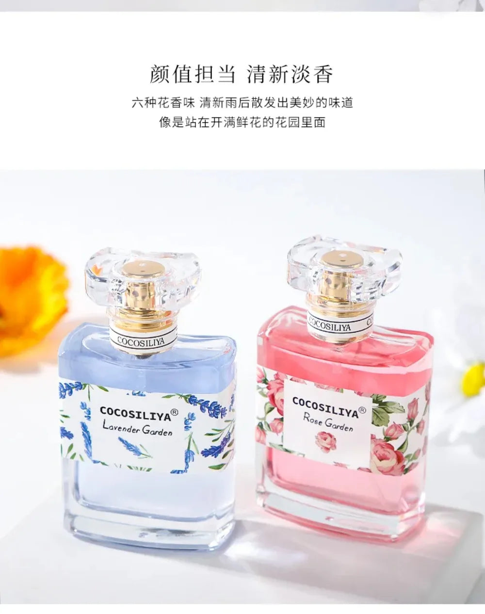 New 50ML Perfume Long-lasting floral fragrance Osmanthus Rose Lavender Gardenia Eau de Parfum For Unisex Original Perfume Brand