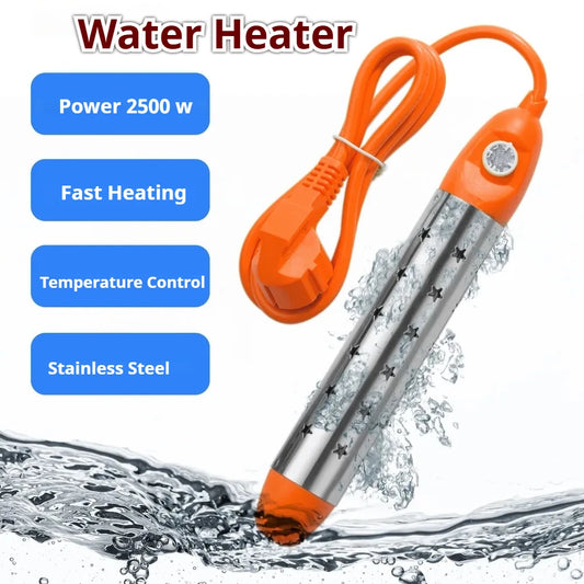 Pool Heater Water Heating Boiler Swimming Solar Bath Tub Immersion Portable Hot Fast Automatic Power Off Intelligent 1500W/2500W