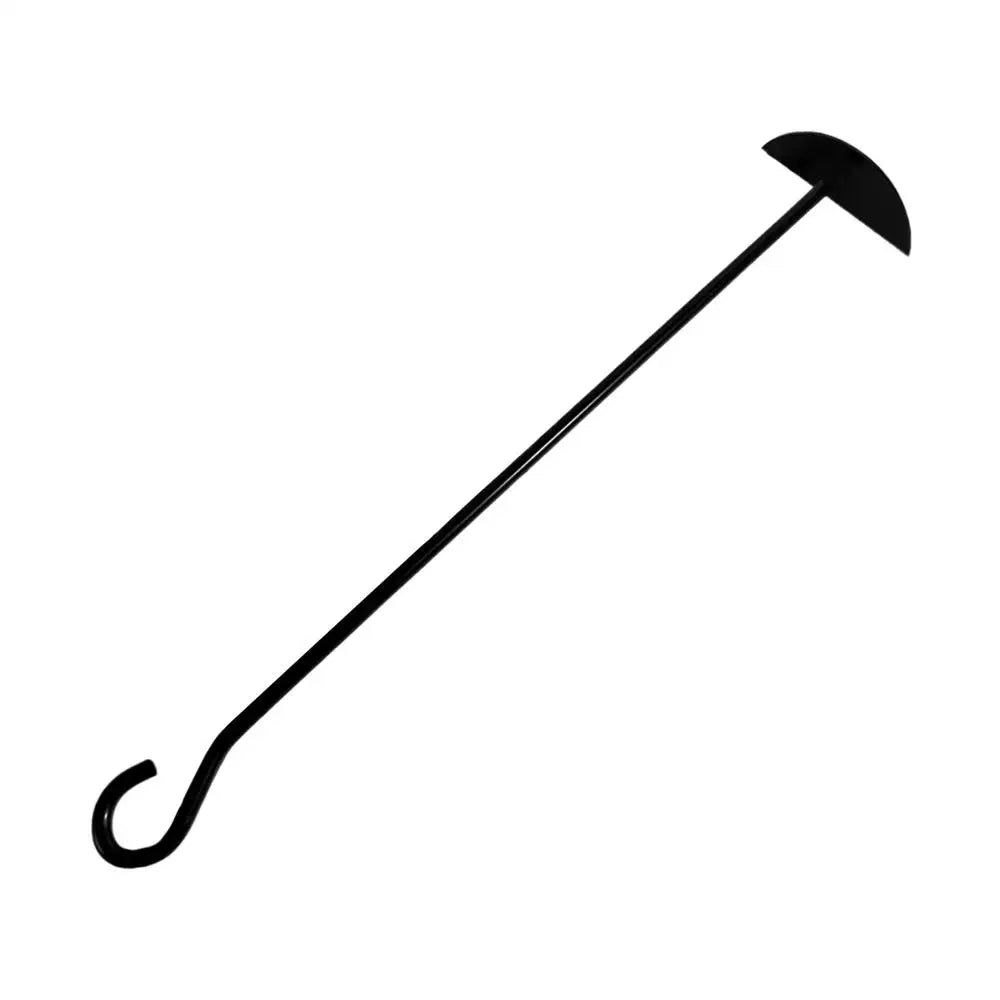 Heavy Duty Charcoal Rake Grill Cleaning Tool Long Handle Scoop Shovel For BBQ Outdoor Stove Wood Burner Oven Accessories