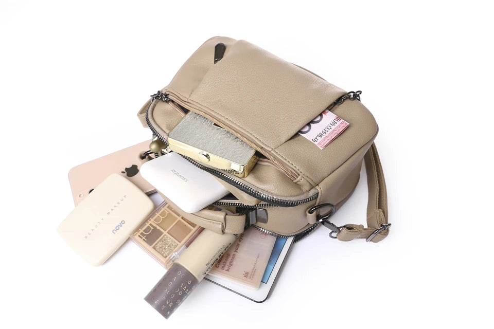 Luxury Women Handbags Designer Brand Leather Shoulder Bag Female Fashion Crossbody Bags for Women Clutch Purse Sac A Main