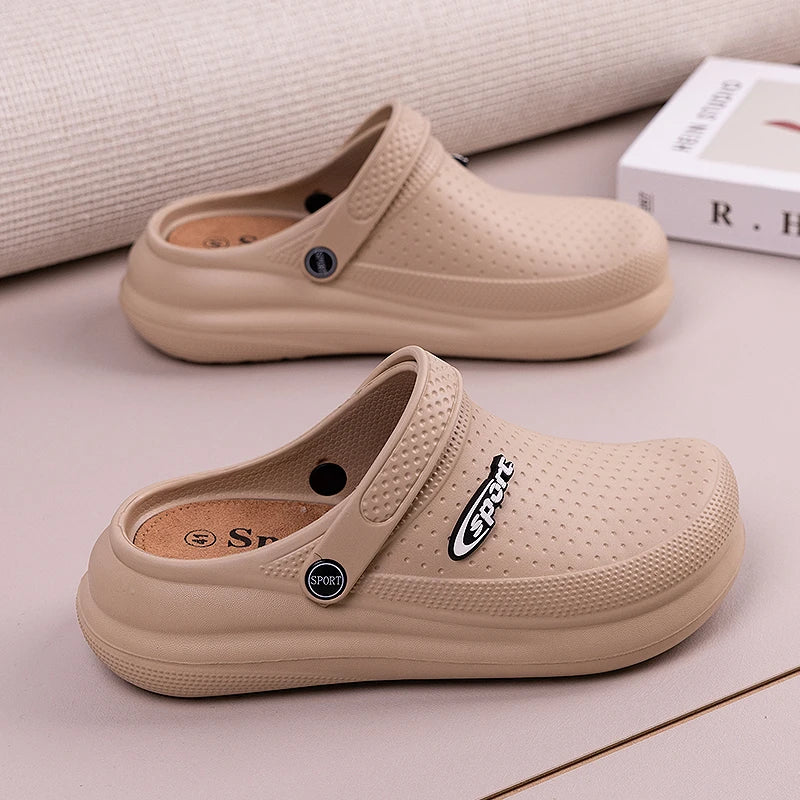 Men Flip Flops Summer Shoes Man Outside Beach Slippers EVA Light Soft Slipper Unisex Footwear Male Sandals Women Trend Sandals