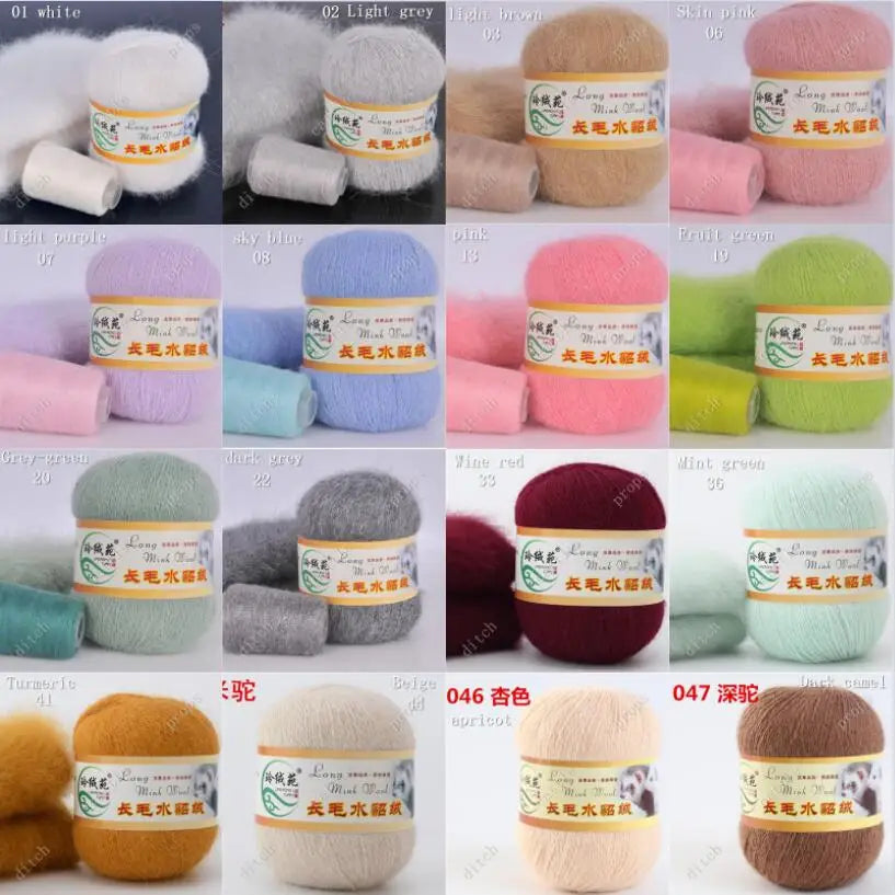 Newborn Photography props Pants Climbing Clothes BearTotal of Three Sets Handmade Knitted Mink