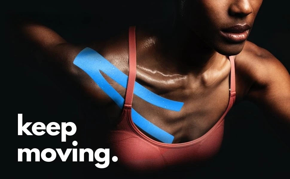 2.5cm Sports Kinesio Tape Muscle Kinesiology Elastic Knee Pain Relief Strain Patch Athletic Recovery Stickers Fitness Bandages