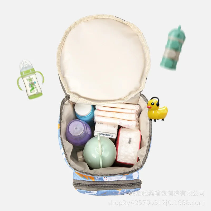 Stroller Organizer Bags Mummy Large Capacity Travel Hanging Bag Bottle Holder Pram Diaper Bags Baby Stroller Accessories