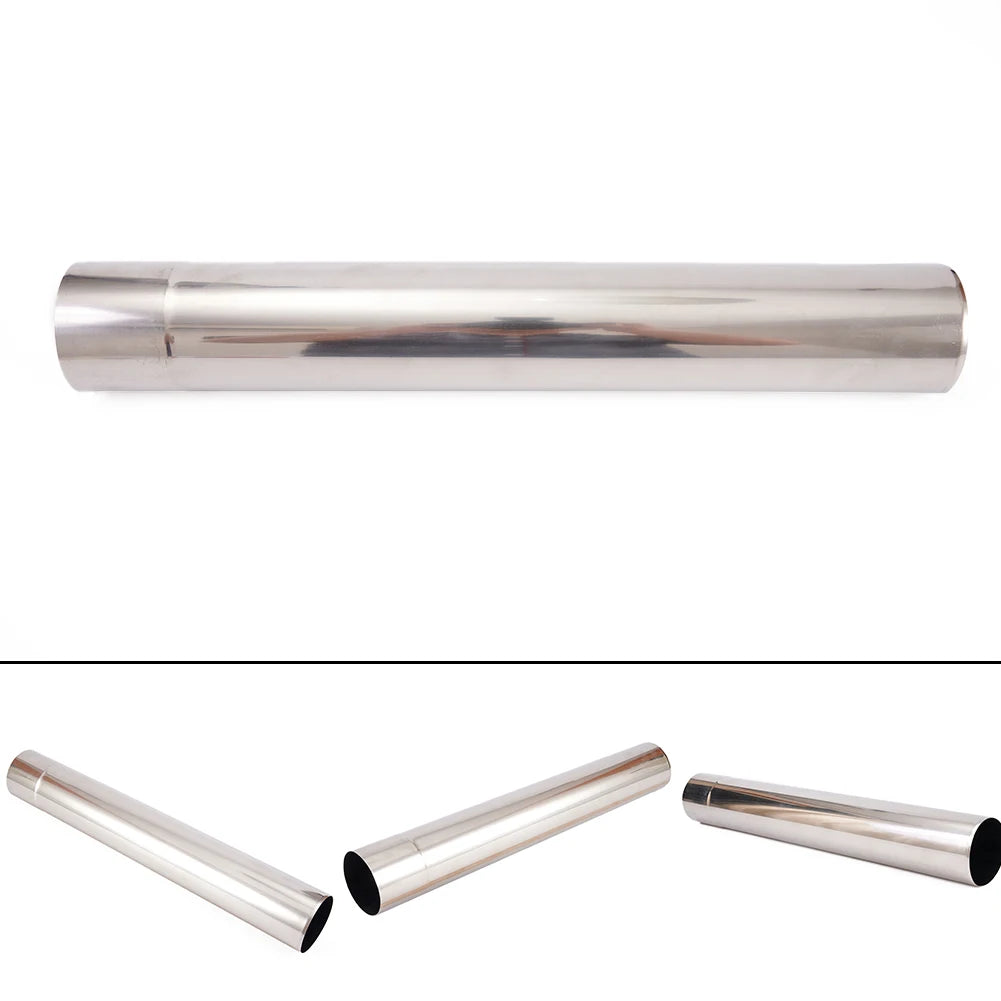 Stainless Steel Chimney Straight Exhaust Pipe Portable Chimney Pipe Hot Tent Stove Outdoor Woodstove Accessories Winter Heater