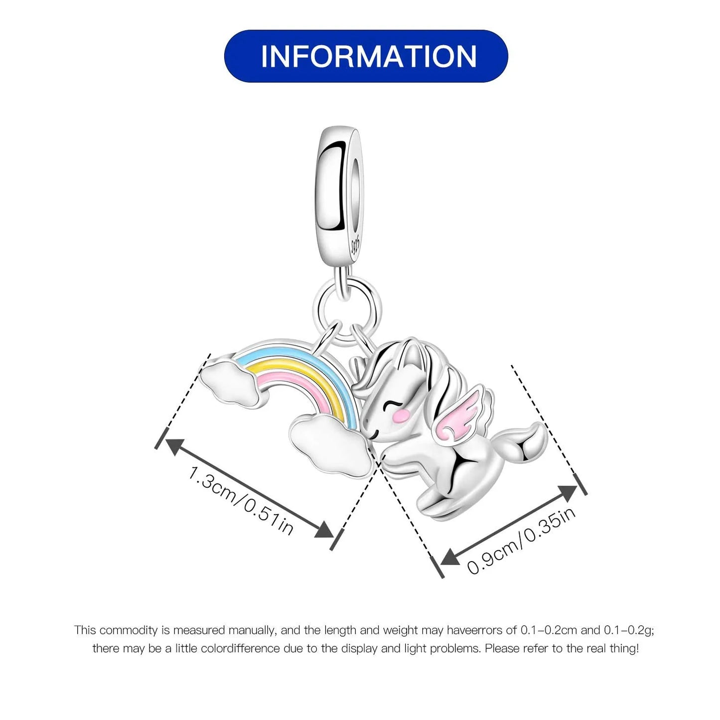 925 Sterling Silver Two-tone Symmetrical Angel Wing Pendant Necklace for Women Lucky Symbol Original Jewelry Party Couple Gift