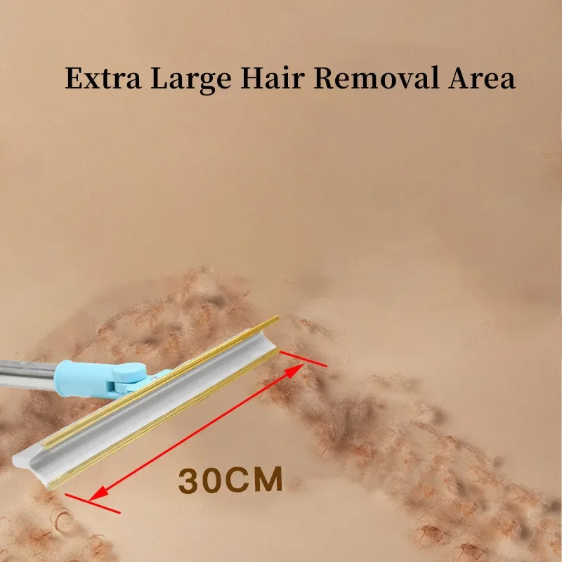Carpet Rake Pet Dog Cat Hair Remover Set Telescopic Handle Rug Rake Super Hair Removal 180° Rotation Carpet Shave Pets Products
