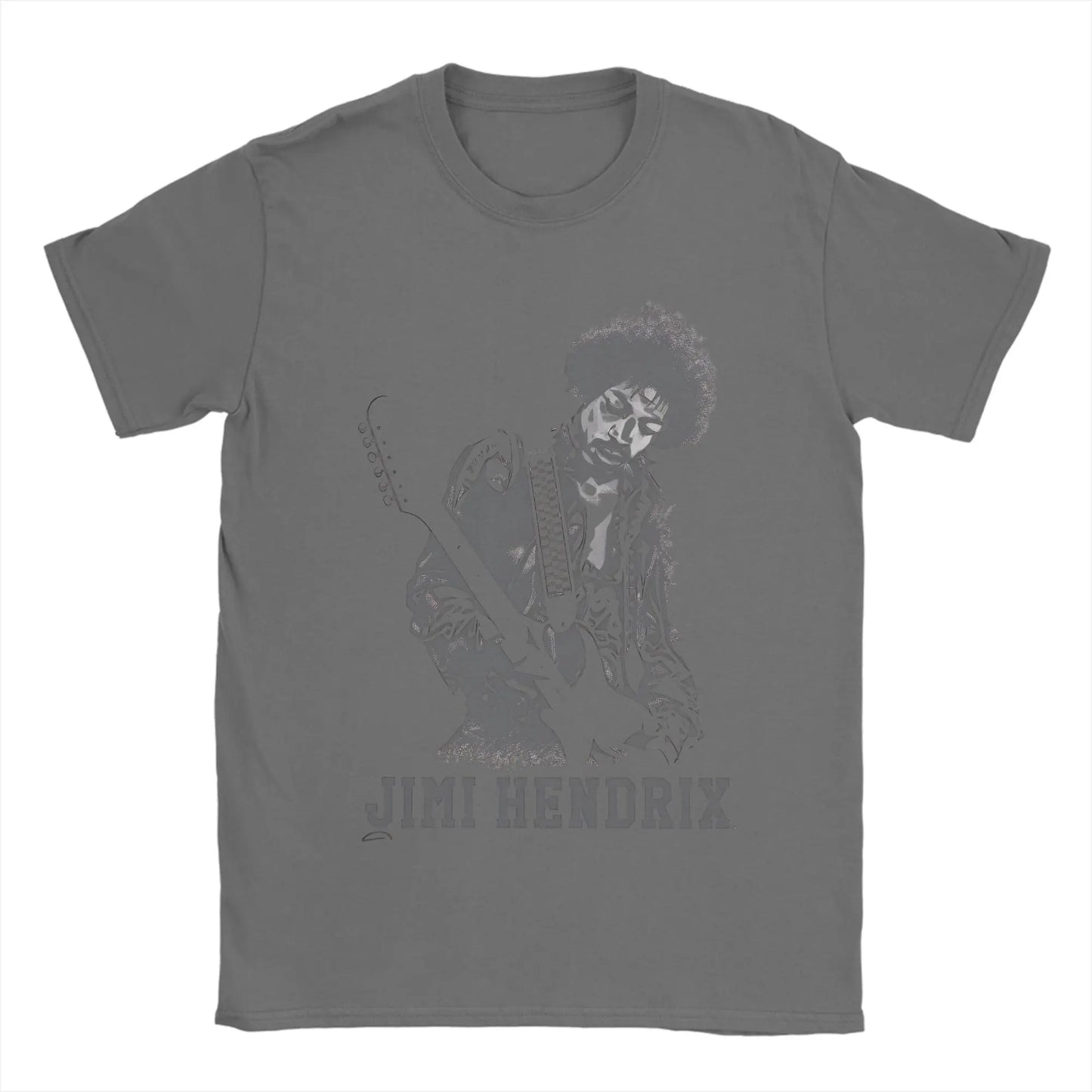 Jimi Hendrix Cotton T-Shirt For Man Summer  Classic T Shirts Breathable Novelty Tee Shirt Big Size Casual Clothing