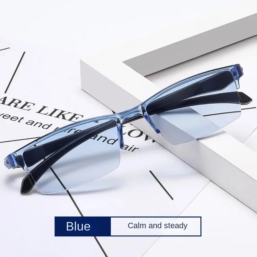Smart Automatic Zoom Reading Glasses Ultralight Optical Anti Blue-ray Radiation Protection Spectacle Presbyopia Eyewear Unisex