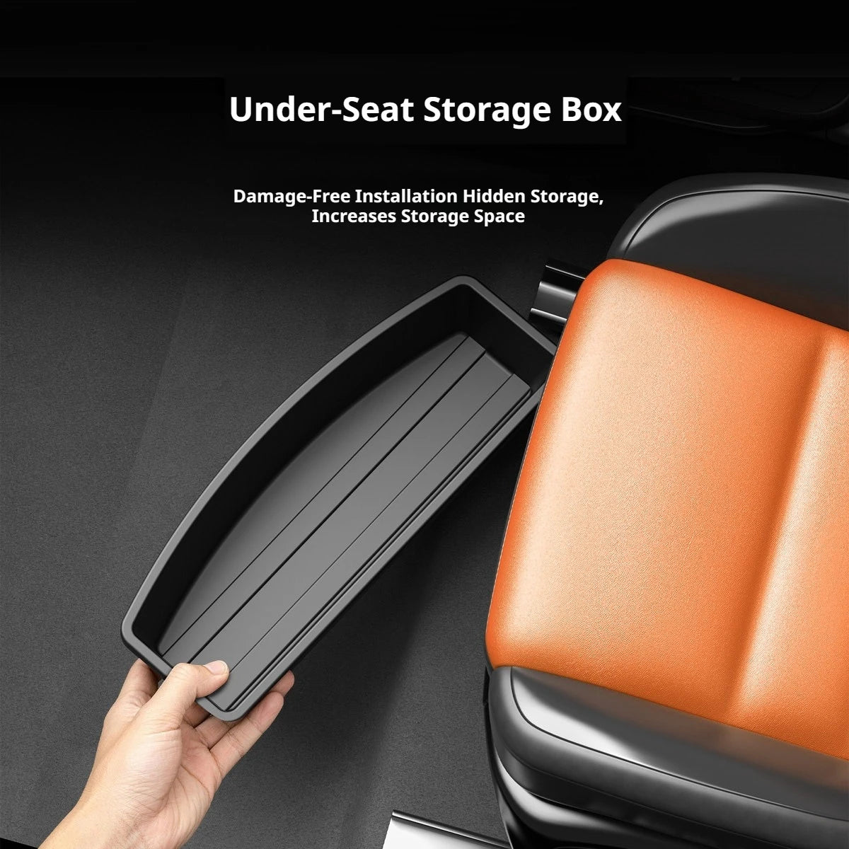 Car Seat Bottom Box For Baby Goods Storage Case Under Seats Organizer Box Babg Diaper Holder Kids Toys Collector Accessories
