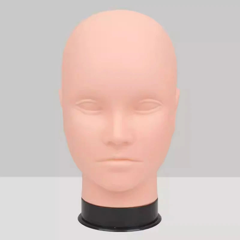Mannequin Head Wig Stand With Adjustable Wig Tripod Stand Holder For Wigs Making Display With T Pins/Wig Cap Training Practice