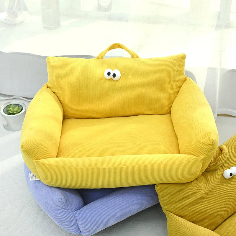 Cushion Winter Bed Puppy Special Sofa Kennel Winter Warm Pet Internet Celebrity Cat Nest Small Dog Dog Sleeping Mat