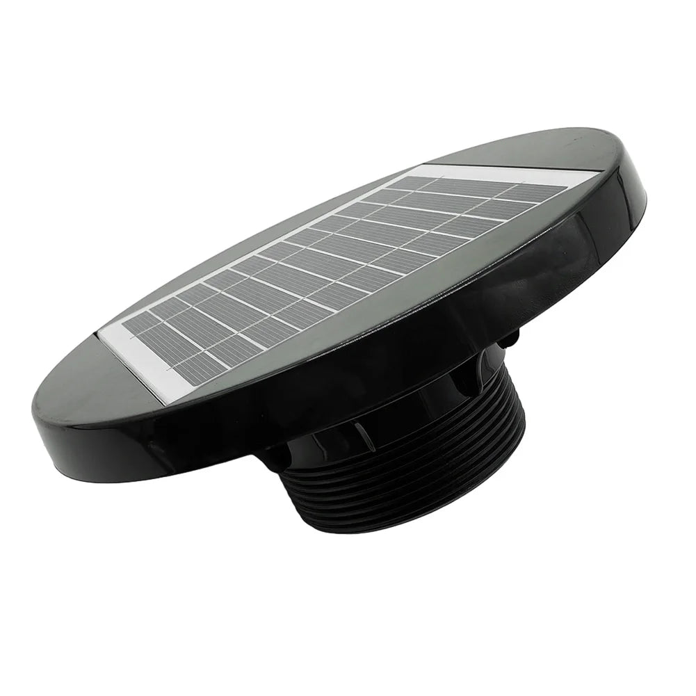RV Solar Ventilation Fan Solar Powered Roof Fan Warm Air Extractor Fan For RV, Marine, Camper, Shed, Boat, Caravan