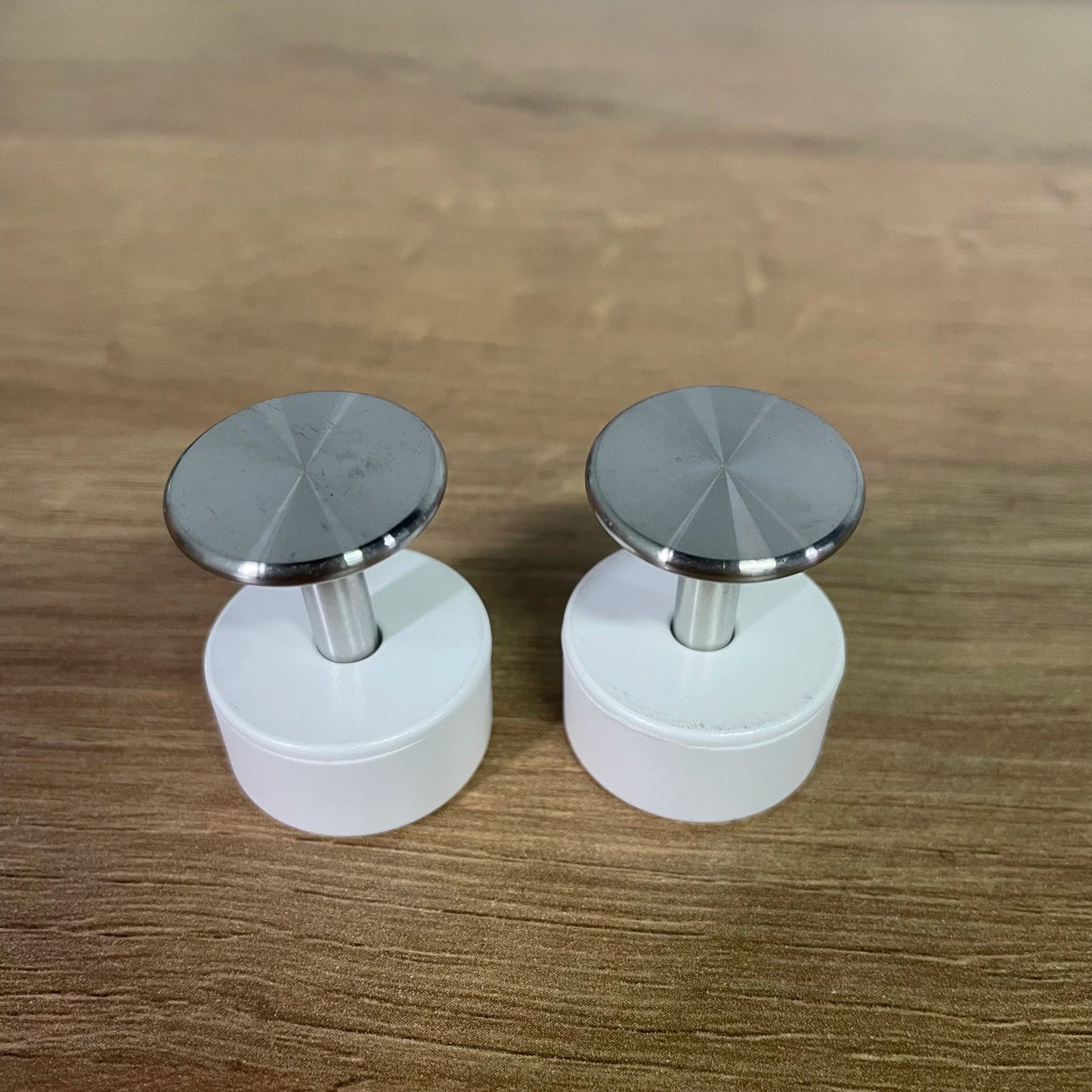 PVC Magnetic Lock White Cap with Stainless Steel Pin Plastic Lock for Restraint Belt Accessories Tools